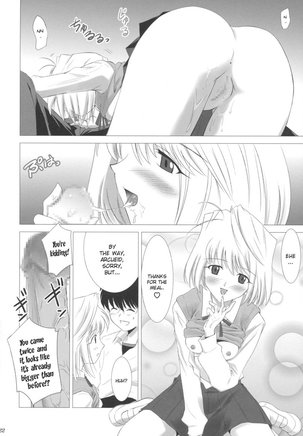 (C63) [Crazy Clover Club (Shirotsumekusa)] Tsukihime COMPLEX (Tsukihime) [English] - Page 21