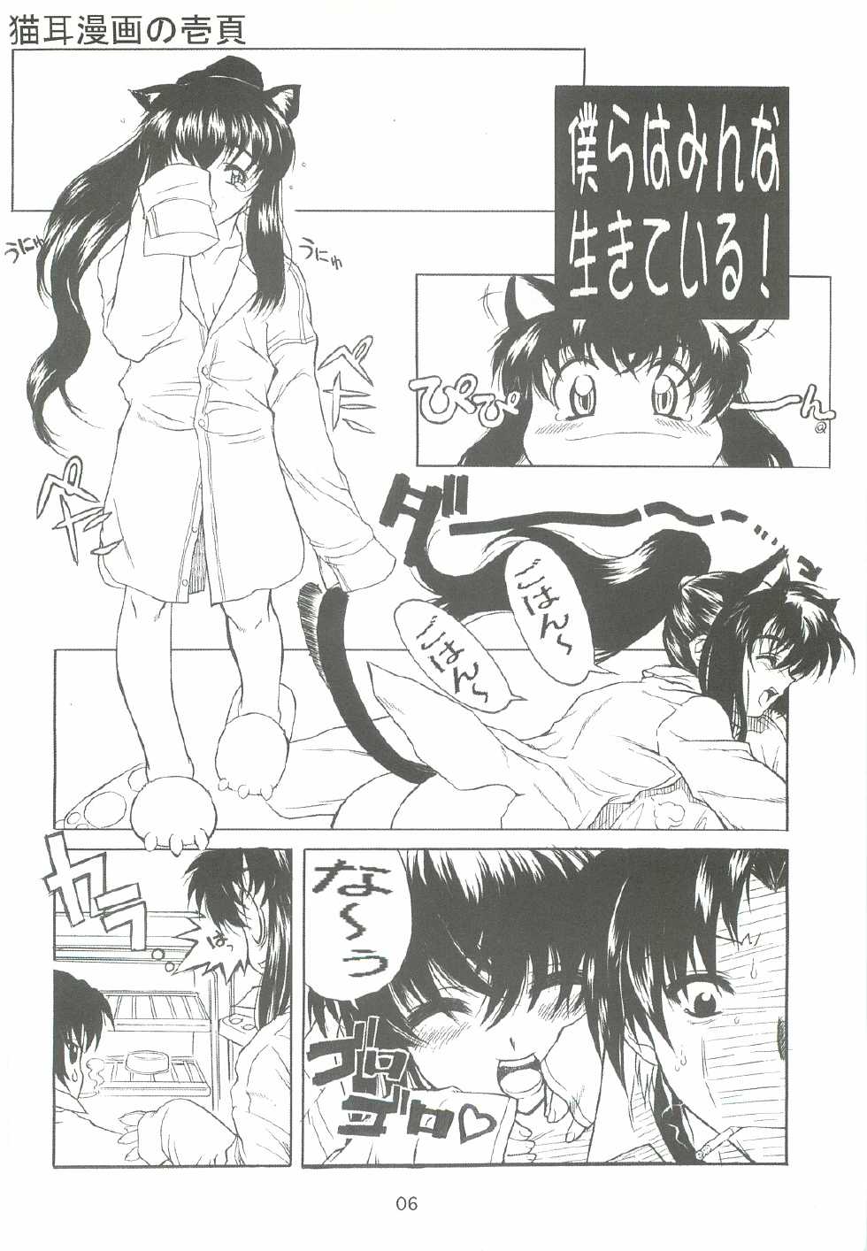(C63) [Dennou Denpa Hatsureisho (Harukaze Koucha)] BLACK BOX Akugyou Zanmai Ni (Various) - Page 5