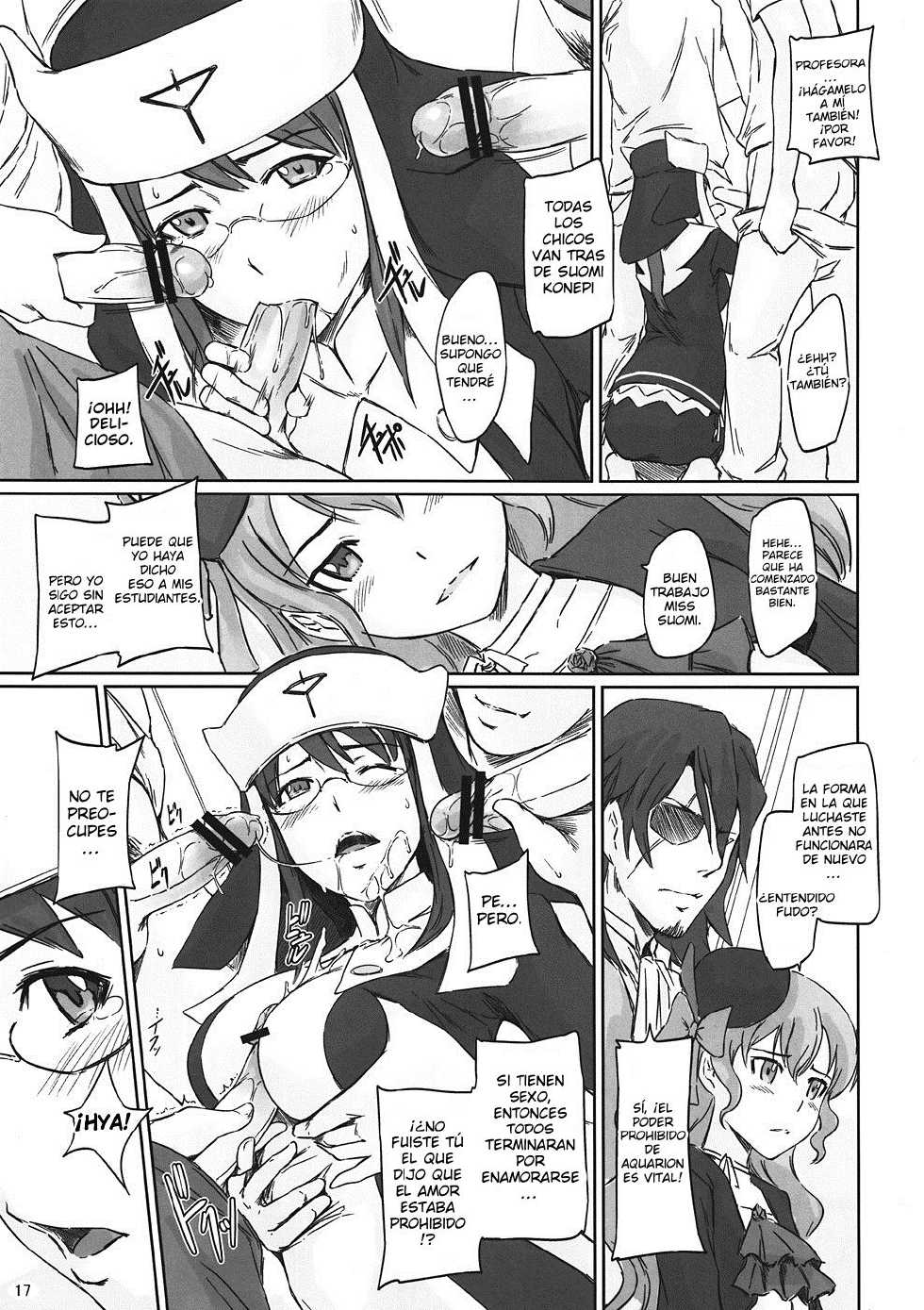 (C82) [G's studio (Kisaragi Gunma)] Sei Tenshi☆EVOLUTION (Aquarion Evol) [Spanish] [Henpagina] - Page 16
