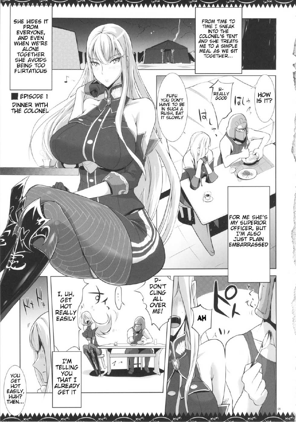 (C83) [YA-ZY (Yunioshi)] Selvari Hon (Valkyria Chronicles) [English] [Tigoris Translates] - Page 5