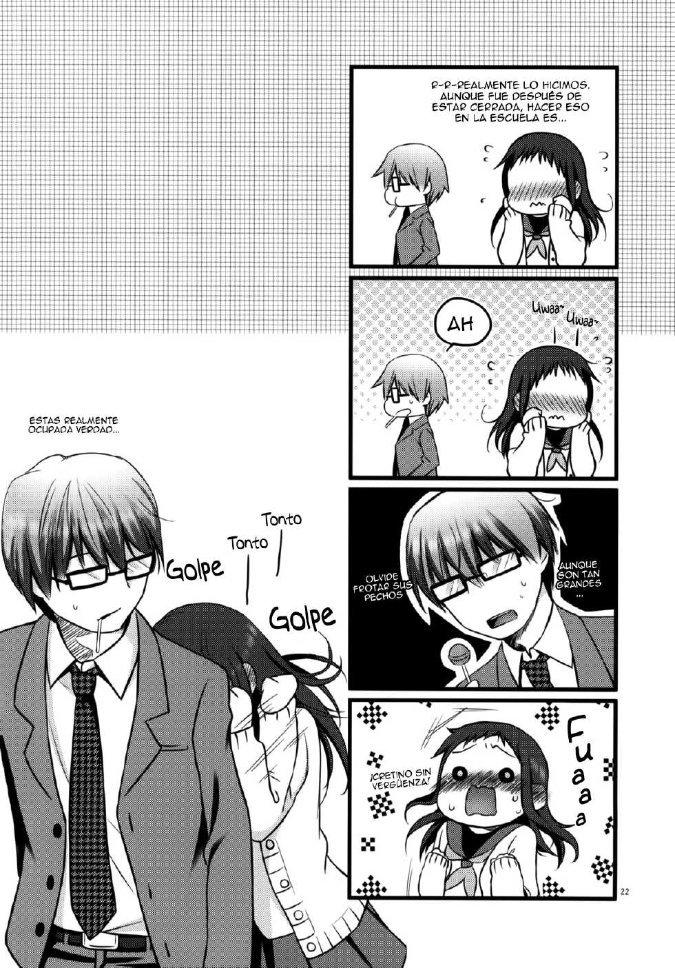 (COMITIA94) [Hitsuji-1ban-Shibori (Hitsuji Hako)] Sensei to, Ikenai Koto [Spanish] [Taidana F@nsub] - Page 21