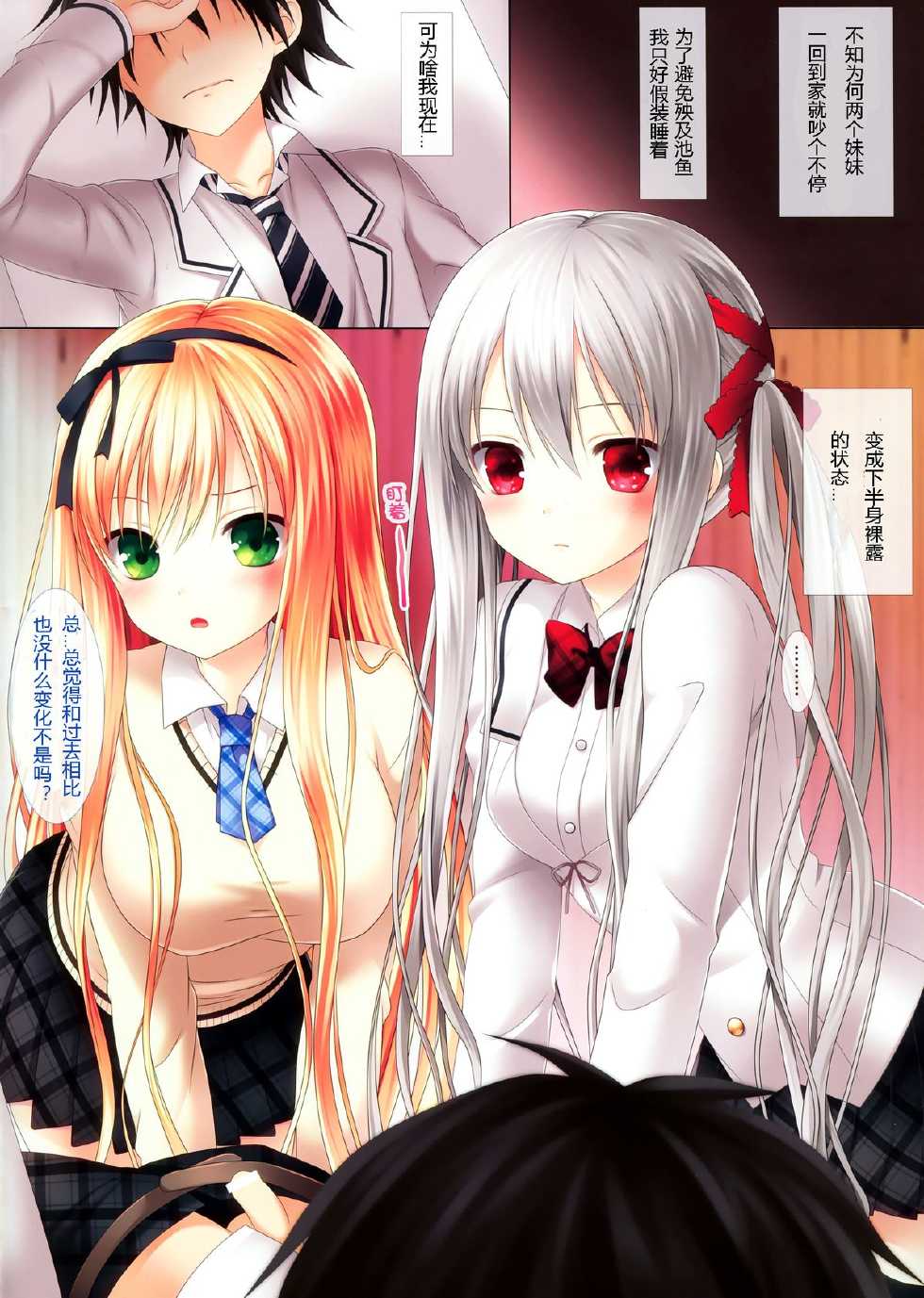(C83) [Alice:milk (Makita Maki)] Imouto-tachi ga Ore o Suki Sugiru no de [Chinese] [TonyAngel104手残汉化] - Page 2