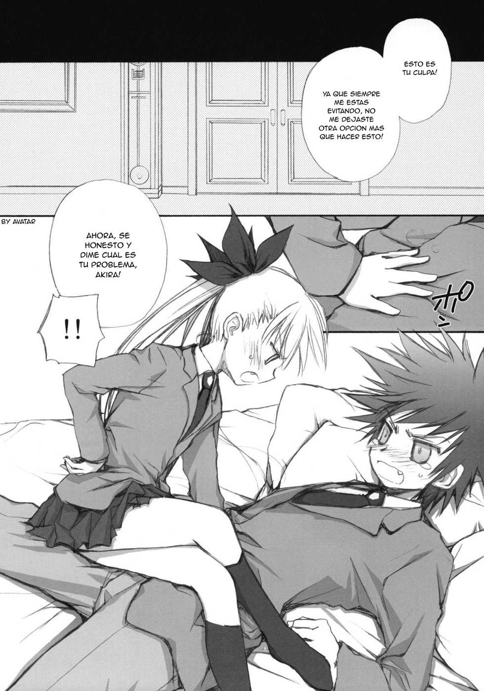 (COMIC1☆4) [Jyaraya (Morishima Petit)] VIRGINITY (Dance In The Vampire Bund) [Spanish] - Page 6