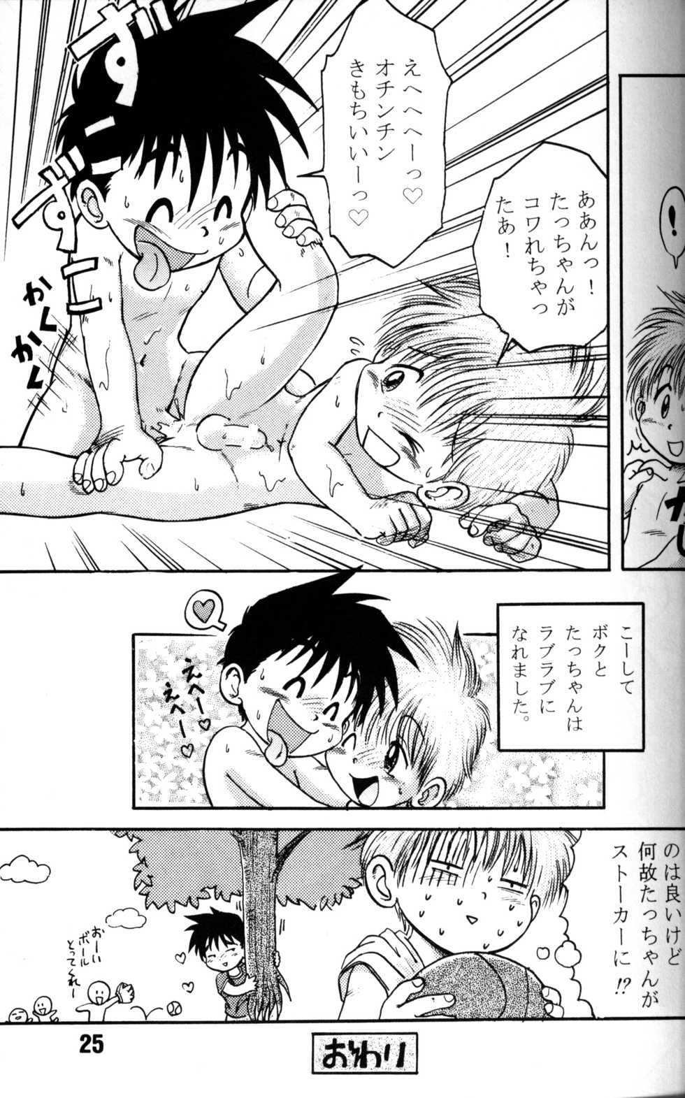 [Nekketsu Project (Various)] Hagaki Shokunin ga Tsukuru Original Oko-sama H Bon Vol. 4 Shounen Vanilla Essence - Page 24