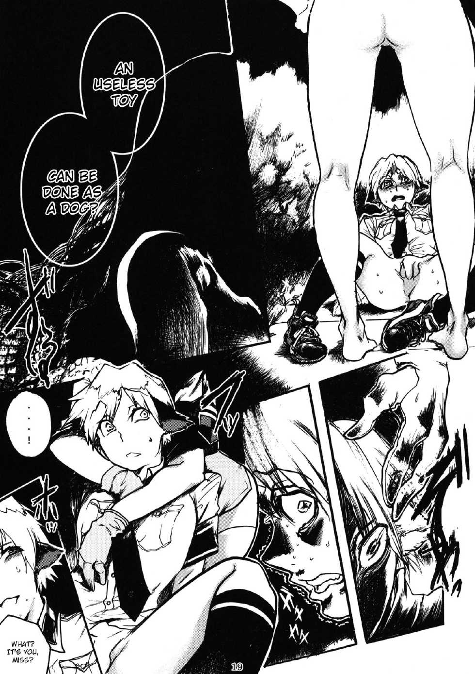 (C77) [Nagaredamaya (Bang-You)] H COMPLEX (Hellsing) [English] - Page 19