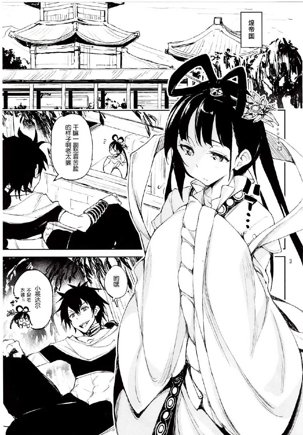 (C83) [Hannama (Serere)] Babaa Janai wa yo… (Magi) [Chinese] {脸肿汉化组} - Page 3