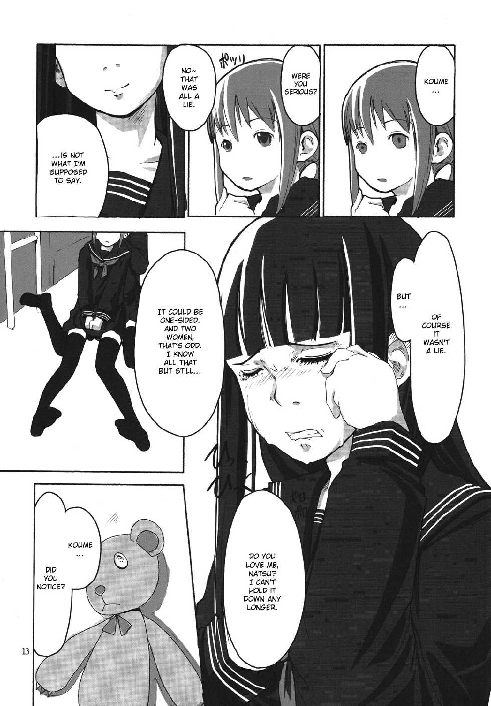 (C73) [Yubisaki Studio (Hidari Kagetora)] Les Chuu Life [English] {bfrost} - Page 12