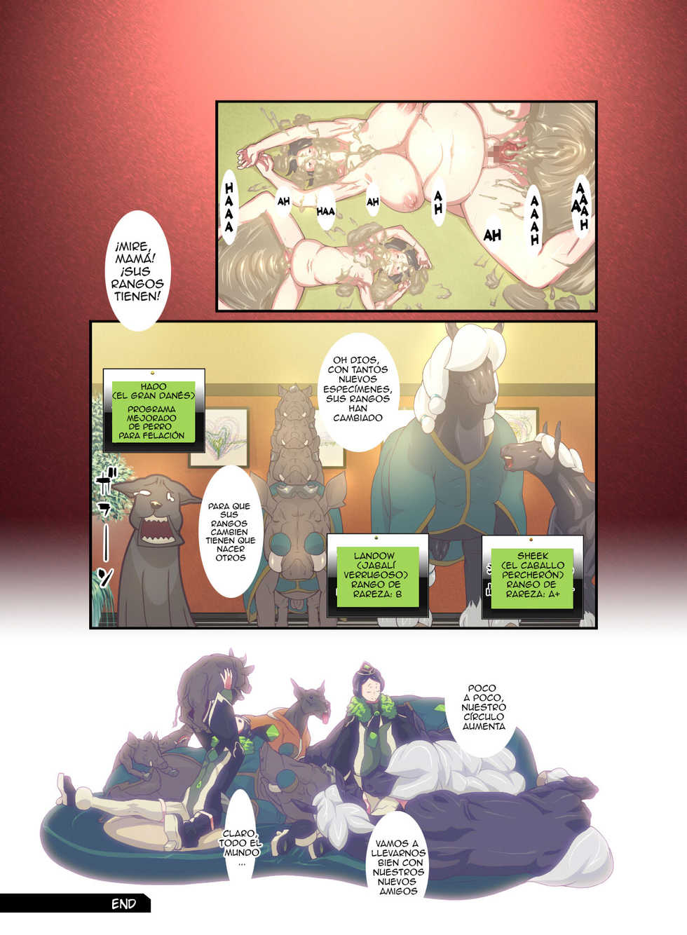 [Rush Rise Line (Kitsuneno Ne)] Juukan Go Kouhen | Placer Animal 5 Parte 2 [Spanish] [Abstractosis] - Page 17