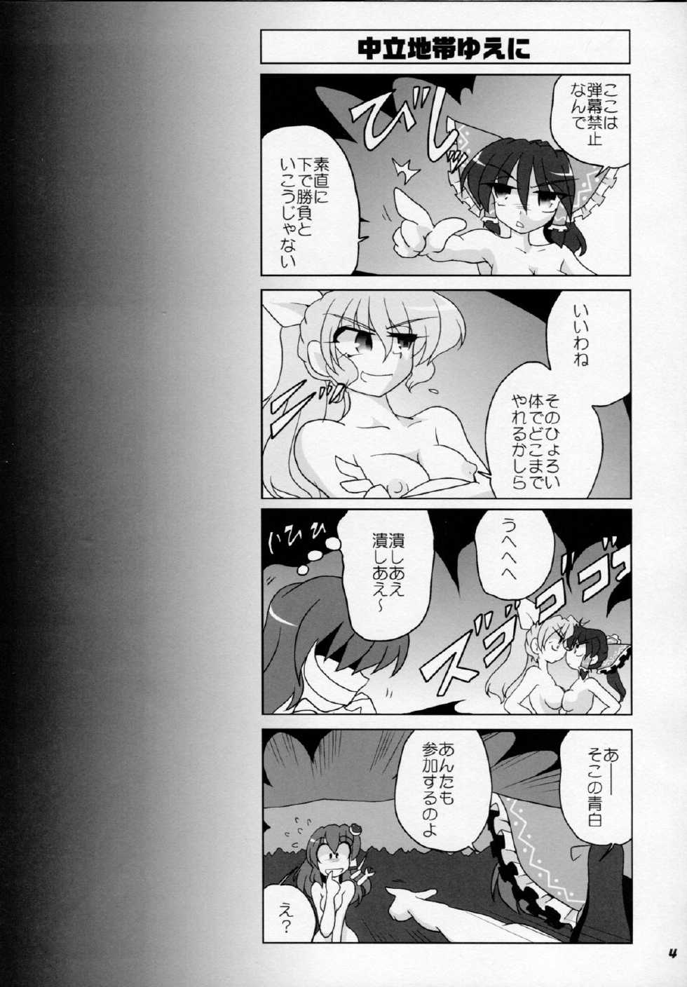 (C79) [Kieyza cmp (Kieyza)] TOHO N+ M3 (Touhou Project) - Page 5