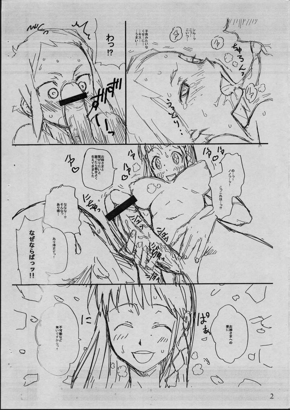 (C70) [toto MAX (Teri-Terio)] Bermuda 1.5 (Top wo Nerae 2!) - Page 3