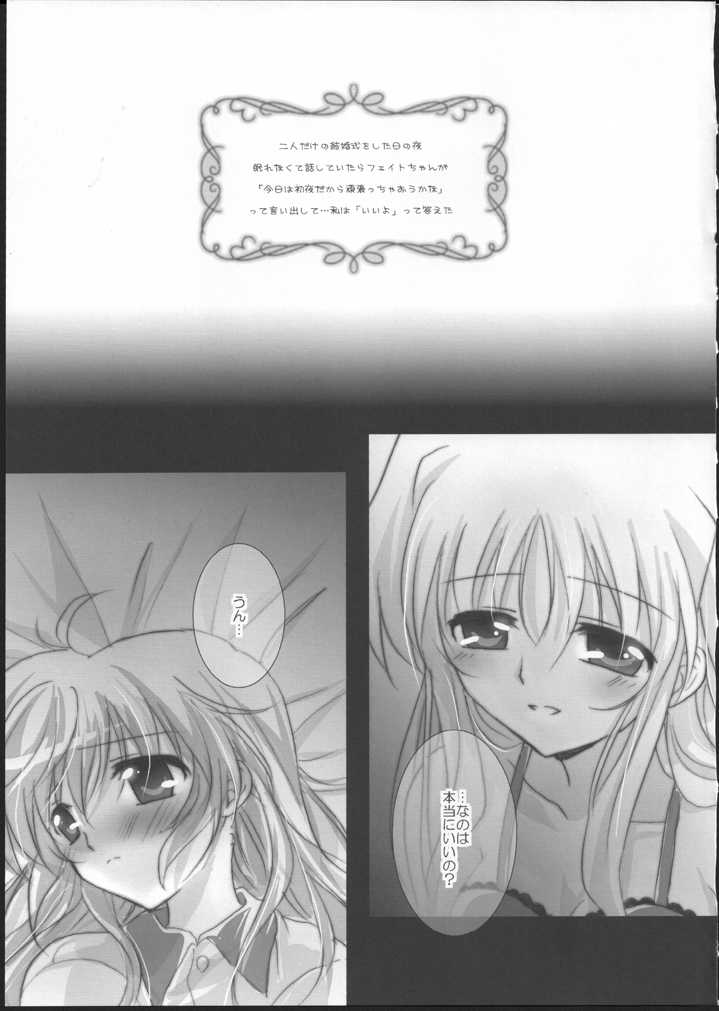(C83) [Ameiro (Nanashiki)] Hatsu Yoru. (Mahou Shoujo Lyrical Nanoha) - Page 5
