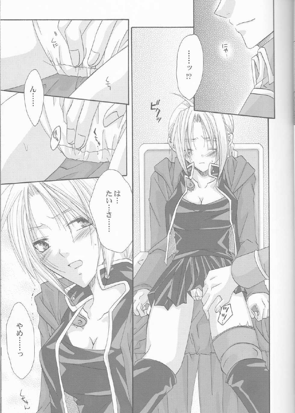 (C68) [cassis (Ichinose Tomo, Hibiki Kamuro)] Sex(F) (Fullmetal Alchemist) [2nd Edition 2005-11-10] - Page 4