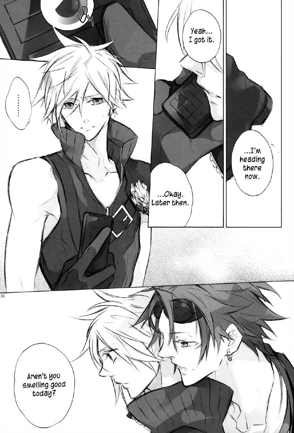 (HaruCC15) [Kiki, Nightflight (Beni Fujiwara, Yui)] Strife Delivery Health (Final Fantasy VII) [English] =SW= - Page 34