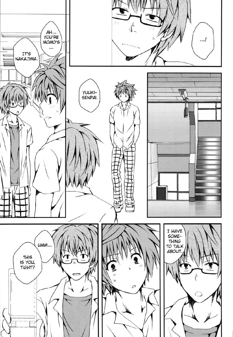 (C83) [Hyogetsu (Momonoki Fum)] Riko Scoop (To LOVE-Ru) [English] {Fated Circle} - Page 4