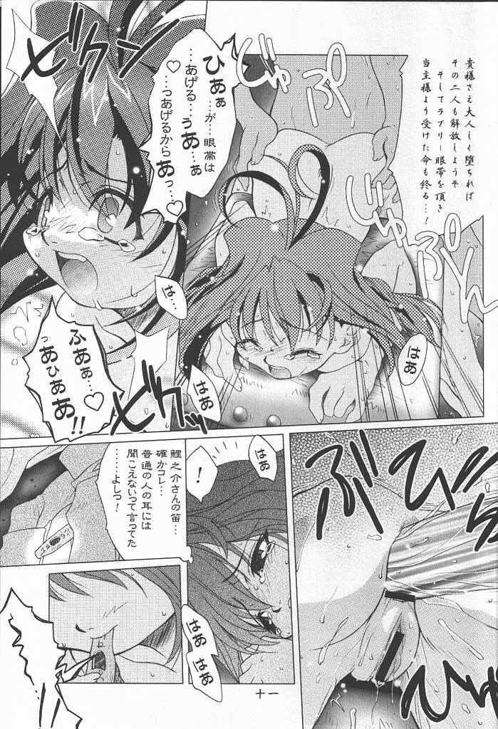 (CR29) [DiGiEL (Yoshinaga Eikichi)] Jubei Fight! (Jubei-chan) - Page 10