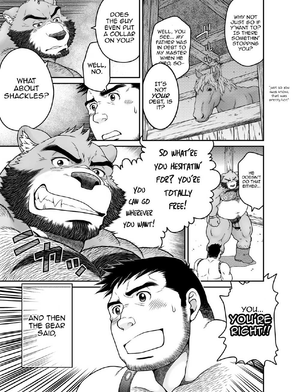 (Fur-st 4) [Neyukidou (Takaku Nozomu)] Mori no Kuma-san | The Bear In The Forest [English] - Page 32