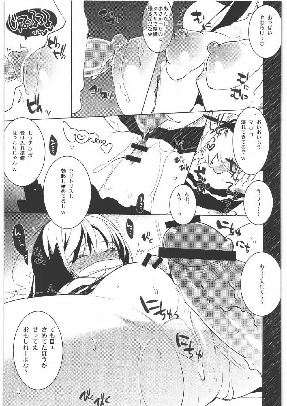(C82) [clear glass (Menimo)] Kasoku Sekaika no Ohimesama (Accel World) - Page 6