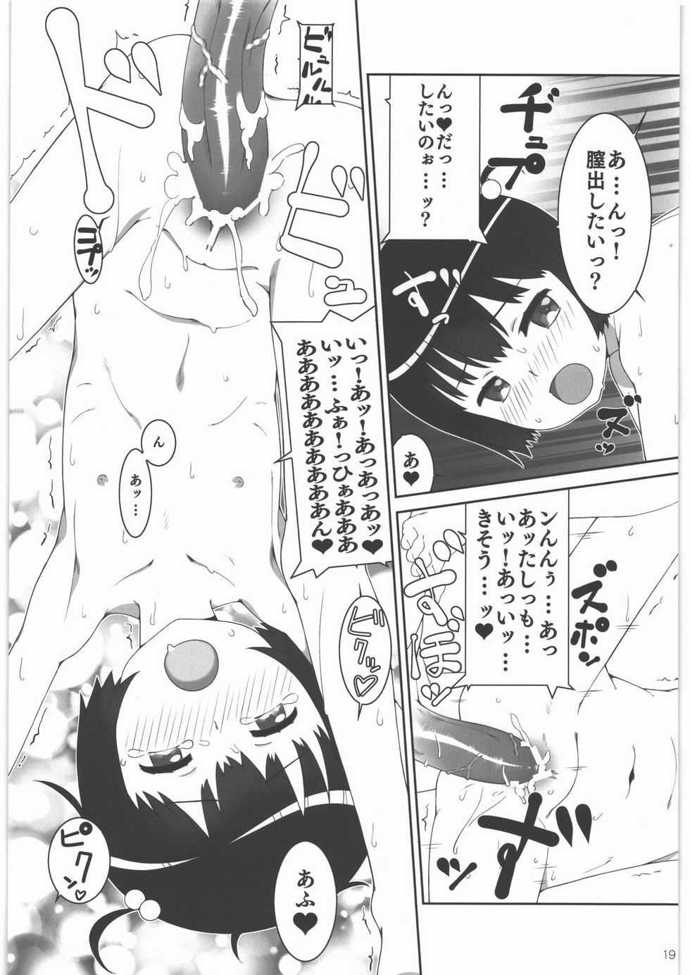 (C80) [H.M (Sudou Hiroshi)] SnowWhite (Ano Hi Mita Hana no Namae wo Bokutachi wa Mada Shiranai.) - Page 18