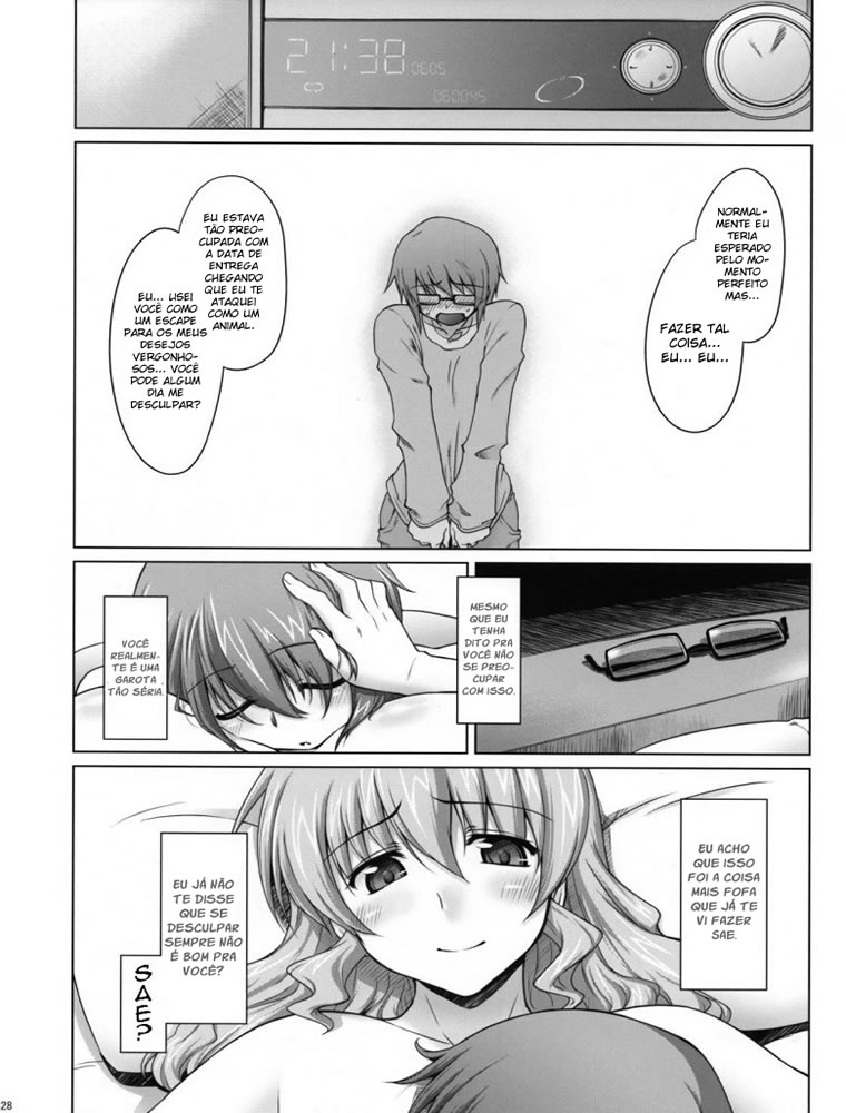 (C74) [Sago-Jou (Seura Isago)] Ayafuya Rocket (Hidamari Sketch) [Portuguese-BR] - Page 26