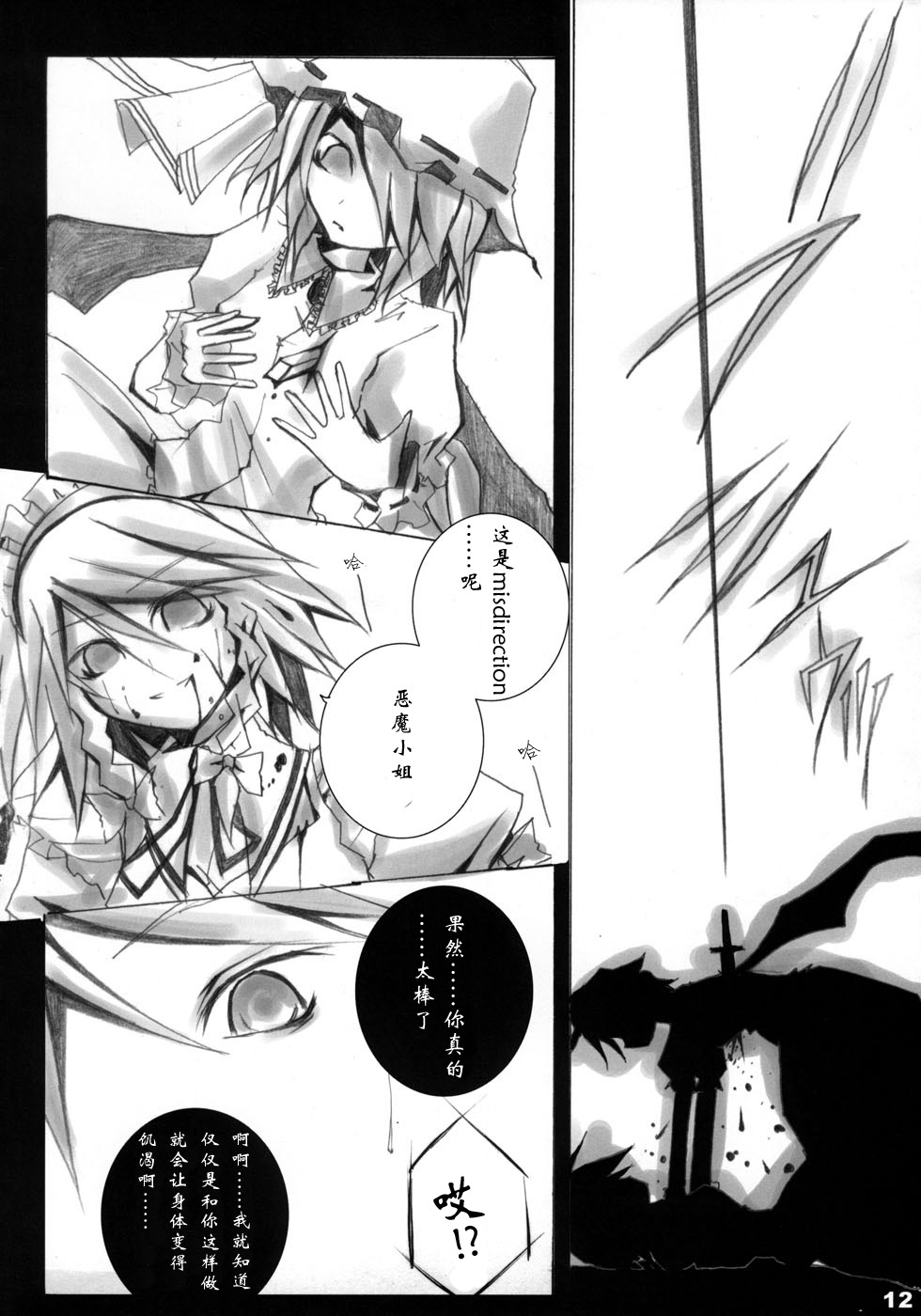 (C68) [BLACK†ANGEL (Nekovi)] Misdirection (Touhou Project) [Chinese] [东方小吃店] - Page 10
