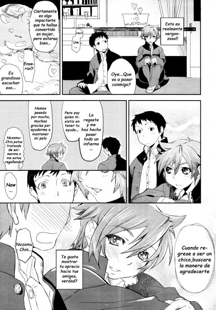 [Yajiro Masaru] Girl in girl (COMIC Tenma 2011-05) [Spanish] [Varkatzas666] [Decensored] - Page 5