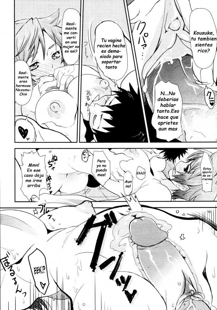 [Yajiro Masaru] Girl in girl (COMIC Tenma 2011-05) [Spanish] [Varkatzas666] [Decensored] - Page 18