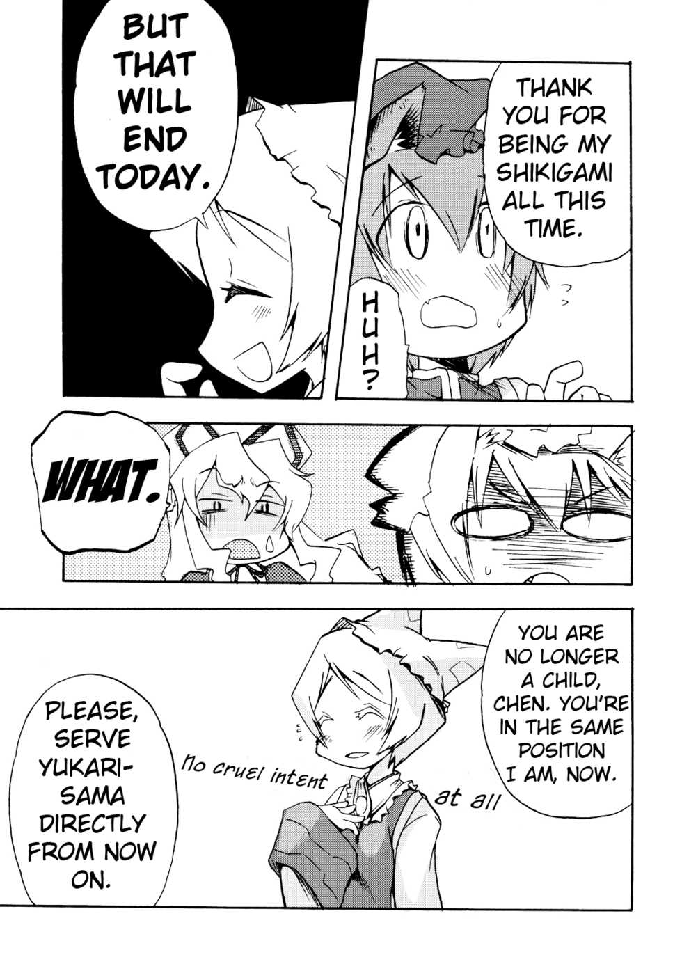 (SC34) [Maruchira (Raina)] Koneko no Ko | Kitten Girl (Touhou Project) [English] [Gaku Gaku Animal Land] - Page 40