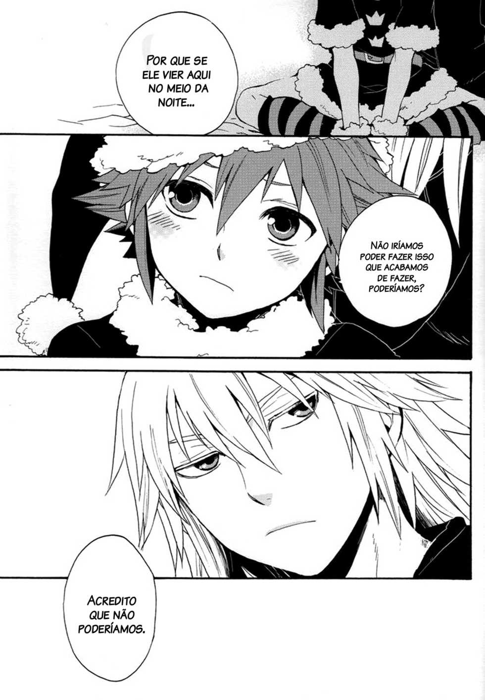 (C77) [Ssize (Sam)] Shinyuu wa Santa Claus (Kingdom Hearts) [Portuguese] [Decensored] - Page 39