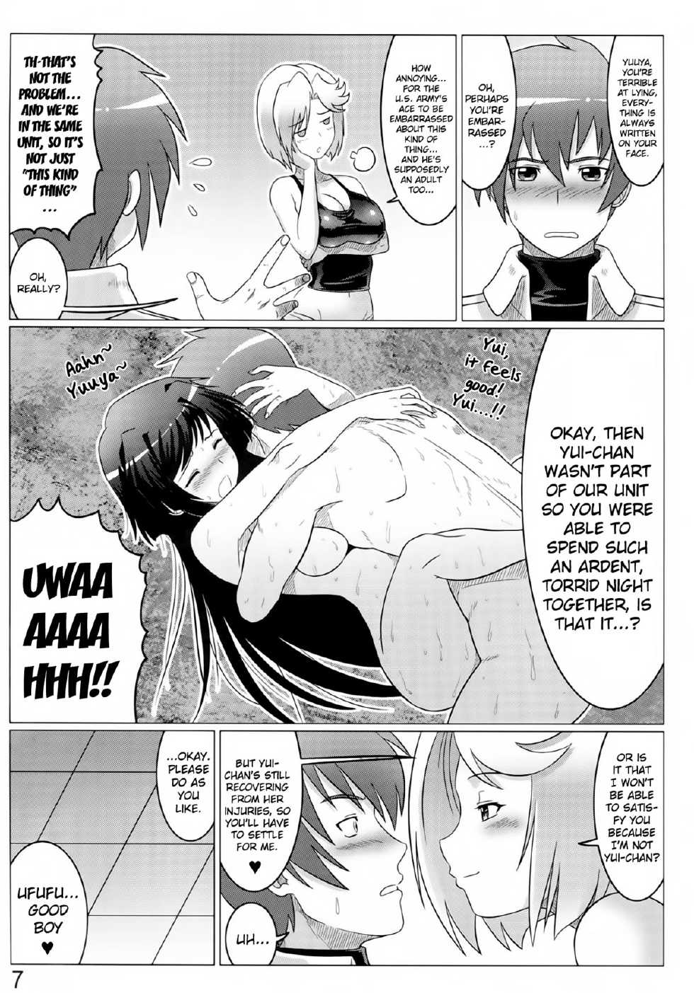 (C83) [LEYMEI] Argos no Senotome-tachi (Muv-Luv Alternative Total Eclipse) [English] - Page 7
