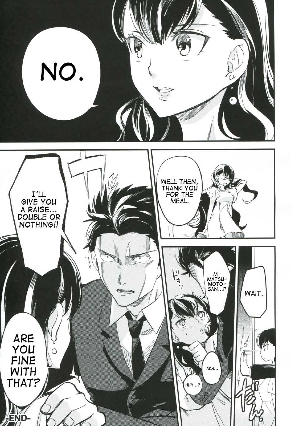 (COMITIA103) [goo-paaa (Ocha)] es to Tonari no Heya [English] =RED + TTT= - Page 34