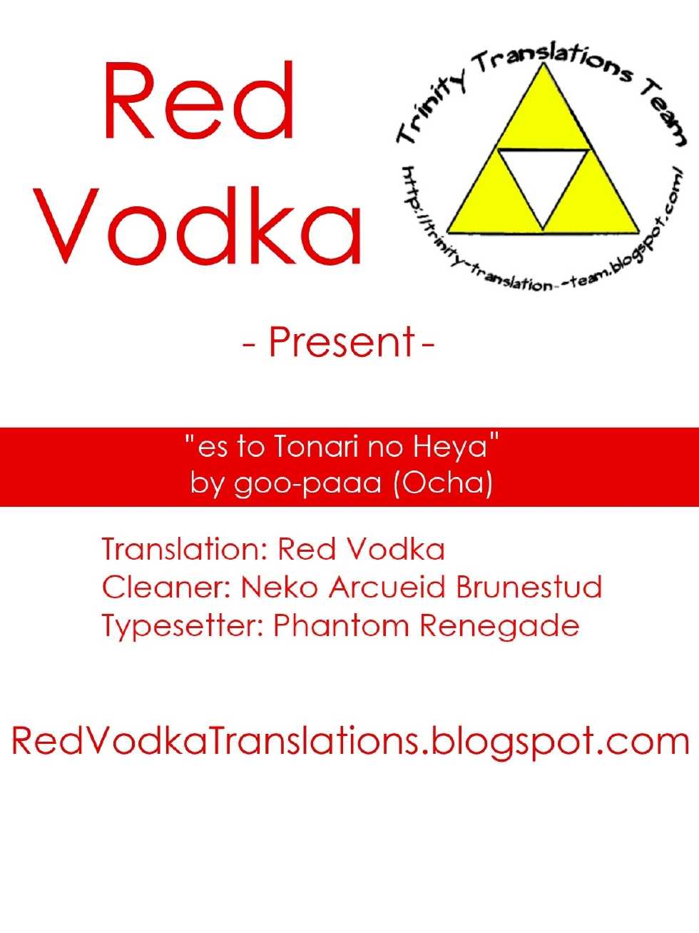 (COMITIA103) [goo-paaa (Ocha)] es to Tonari no Heya [English] =RED + TTT= - Page 37