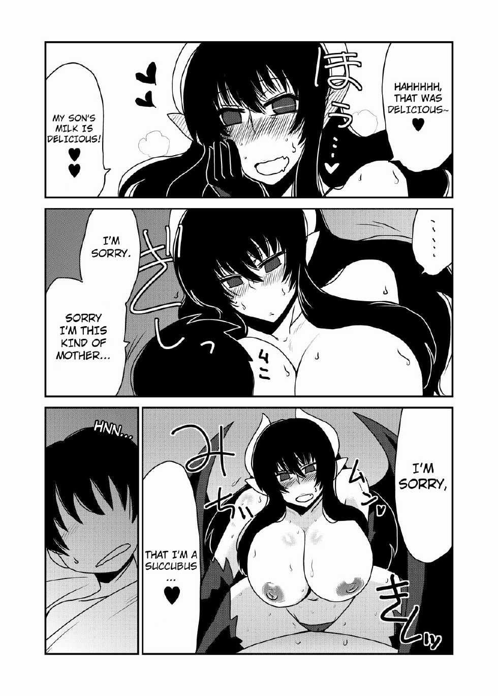 [Hroz] Succubus na Okaa-san. | Succubus Mother [English] [4dawgz + Thetsuuyaku] [Digital] - Page 9