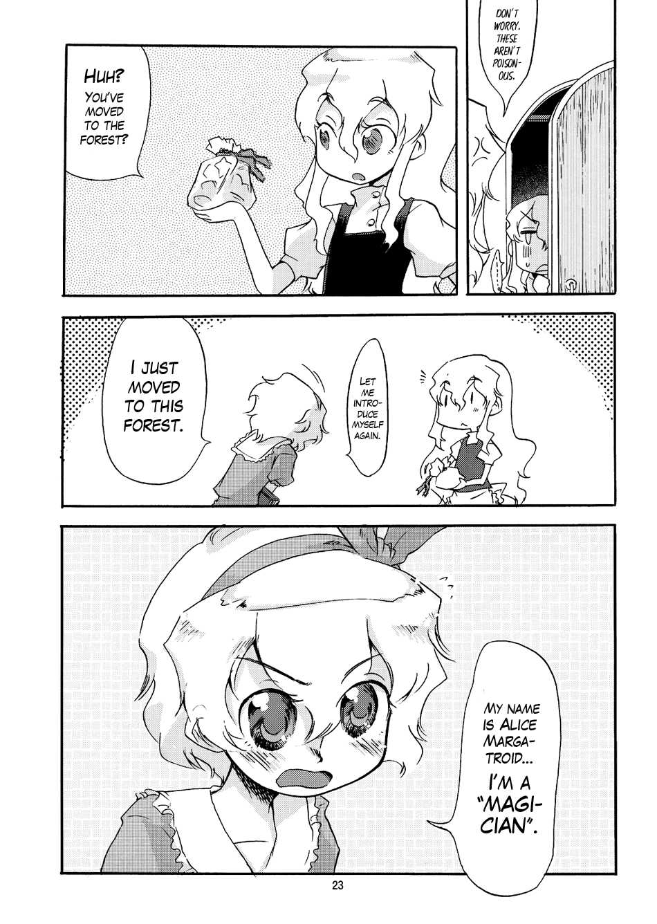 (Ningyou Tsukai no Tea Party) [Maruchira, Rocket Nenryou 21 (Raina, Aki Eda)] Plastic Heart (Touhou Project) [English] [Gaku-Touhou] - Page 23