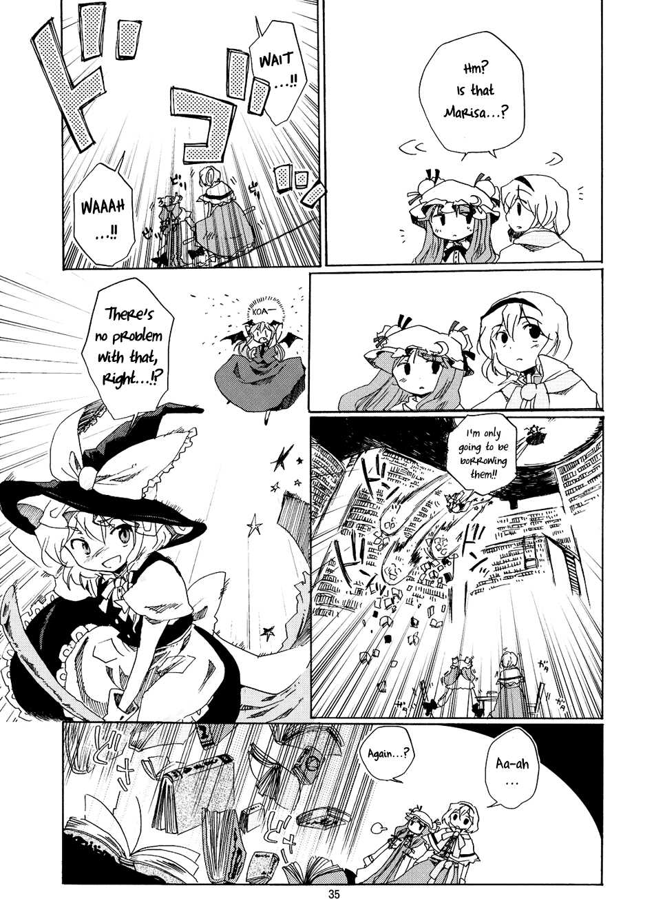 (Ningyou Tsukai no Tea Party) [Maruchira, Rocket Nenryou 21 (Raina, Aki Eda)] Plastic Heart (Touhou Project) [English] [Gaku-Touhou] - Page 35