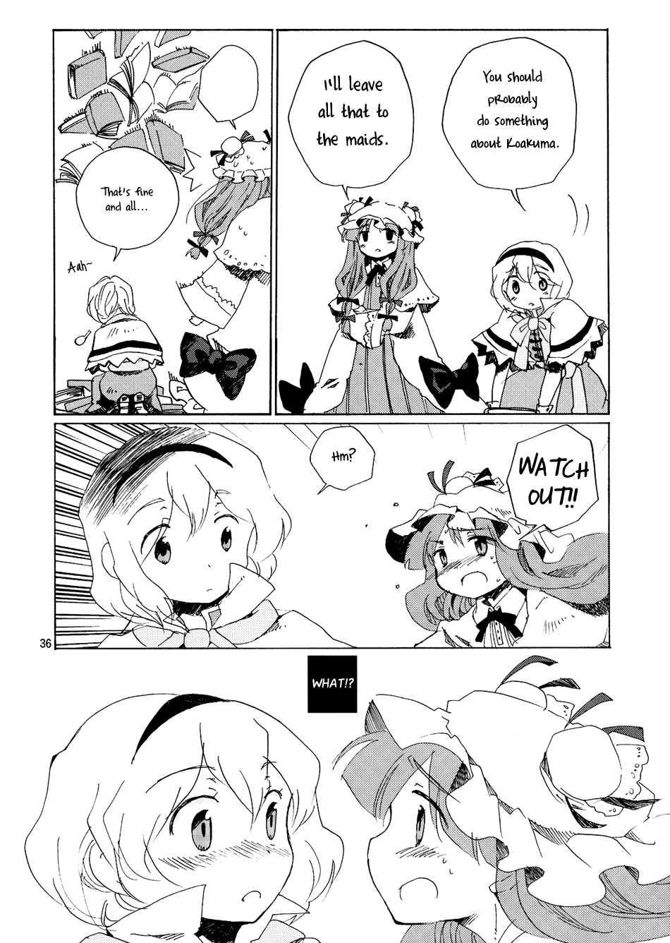 (Ningyou Tsukai no Tea Party) [Maruchira, Rocket Nenryou 21 (Raina, Aki Eda)] Plastic Heart (Touhou Project) [English] [Gaku-Touhou] - Page 36