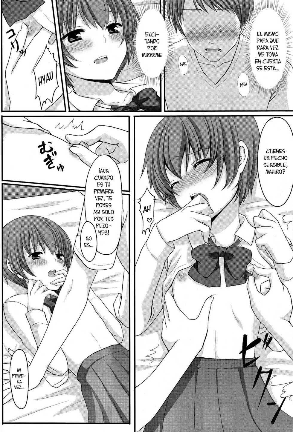 (Shota Scratch 13) [Tottototomekichi (Tomekichi)] Otou-san no Tame ni Musume ni Naru no [Spanish] (Fanboo) - Page 5