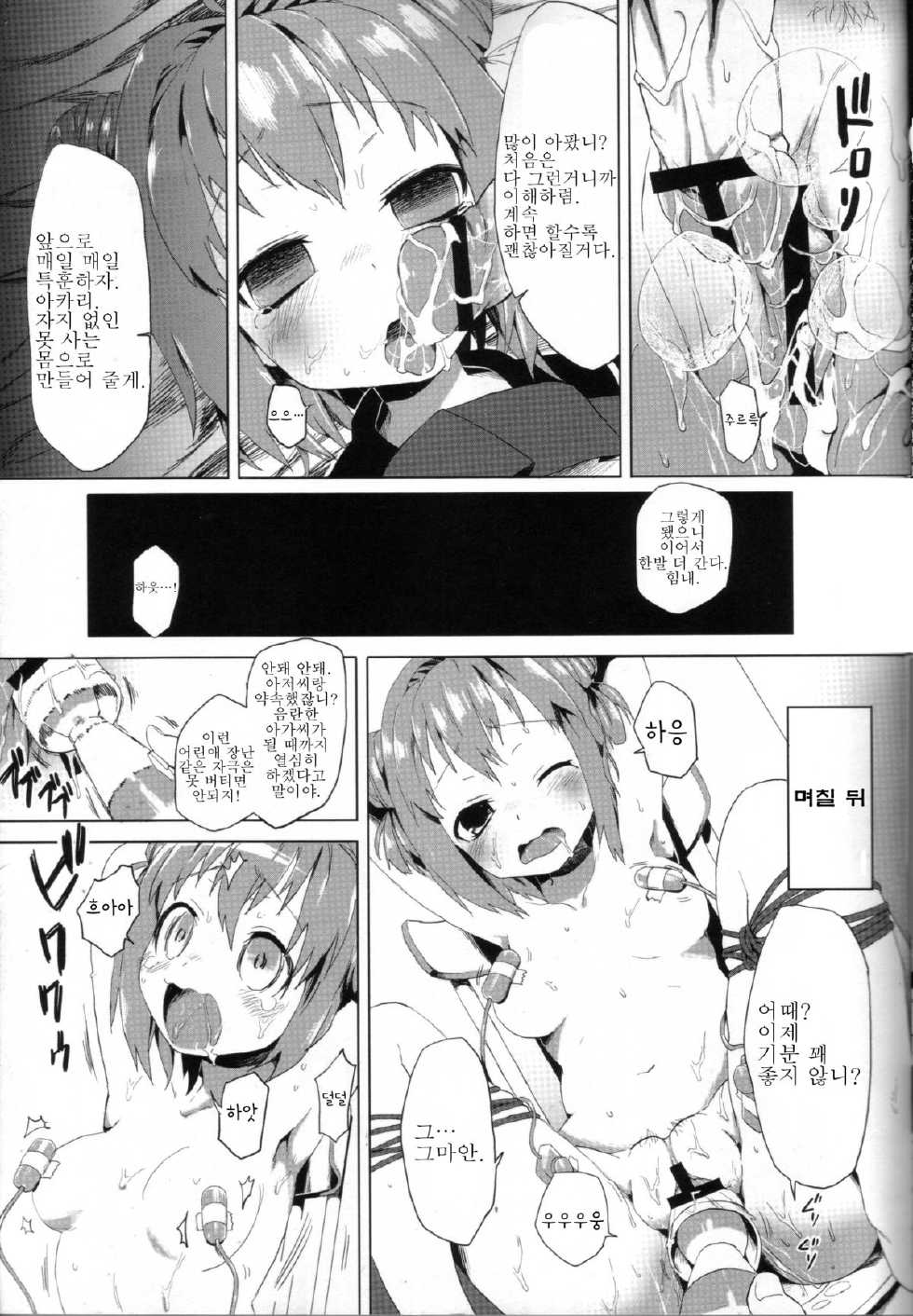 (C82) [A.O.I (Honewo Arukemita)] Akari wa Minna no Nikubenki (YuruYuri) [Korean] [여우별] - Page 10