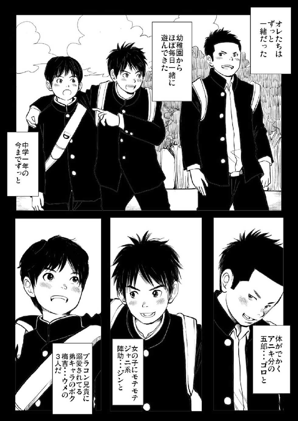 [Doronko Yuuyake] Shishunki Gap Chuuki - Page 2