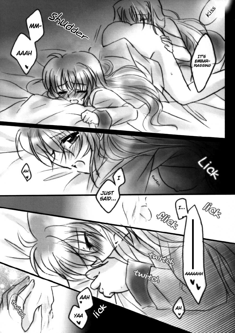 (C83) [Ameiro (Nanashiki)] Hatsu Yoru. | First Night (Mahou Shoujo Lyrical Nanoha) [English] [NanoFate] - Page 20