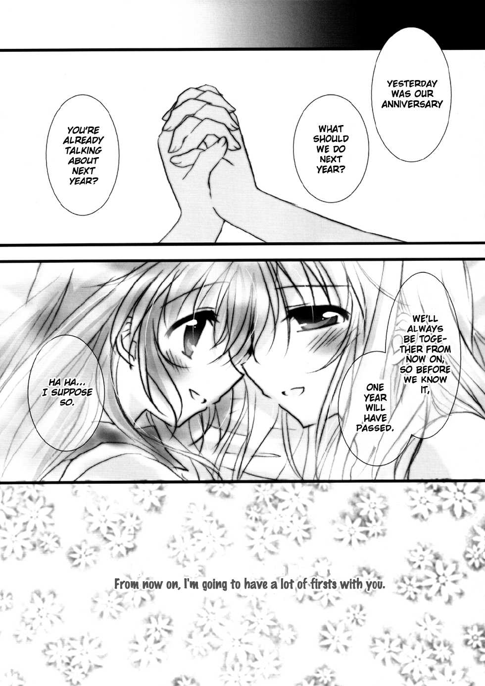 (C83) [Ameiro (Nanashiki)] Hatsu Yoru. | First Night (Mahou Shoujo Lyrical Nanoha) [English] [NanoFate] - Page 32
