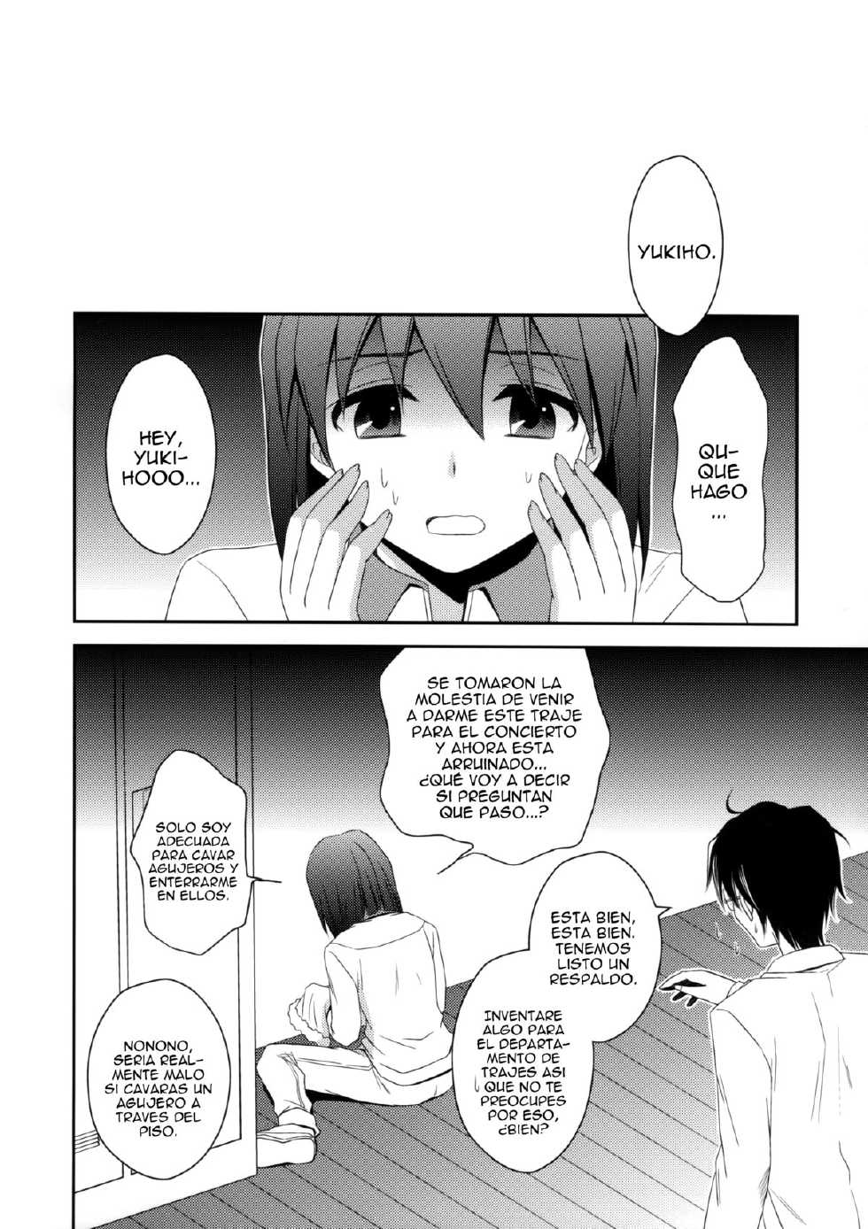 (C83) [Endorphin (Sakura Alta)] Private Lesson (THE IDOLM@STER) [Spanish] {Taidana F@nsub} - Page 19