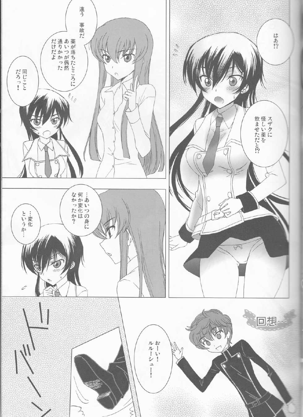 (SUPER21) [MAX&COOL. (Sawamura Kina)] Lucky Sukebe Miracle Drug (CODE GEASS: Lelouch of the Rebellion) - Page 16