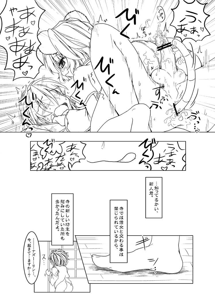 [Nonono (Mumumu)] 「君程度は尻尾だけで十分だな」(Touhou Project) - Page 6