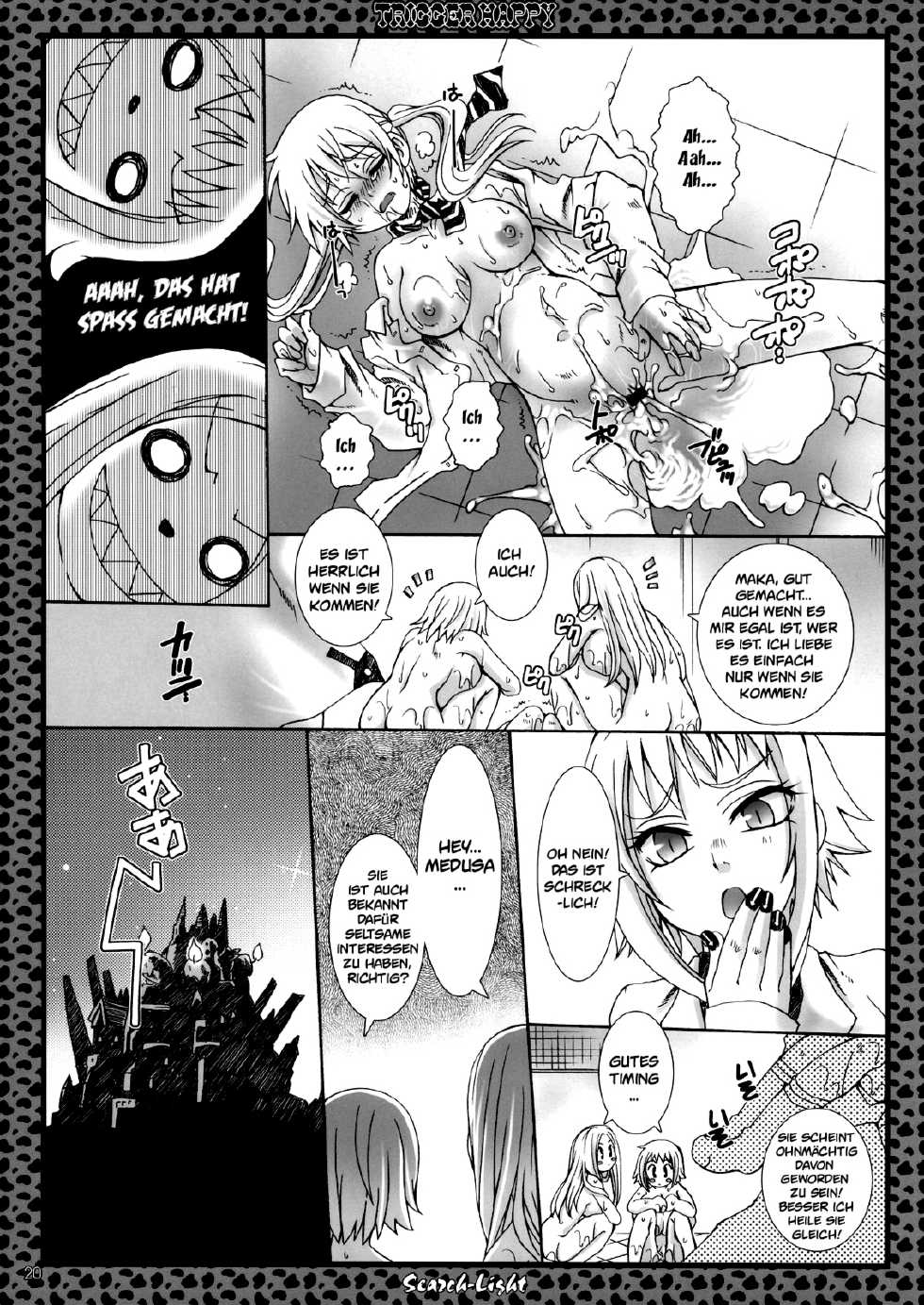 (SC40) [Search-Light (Kurosaki Kotora)] Trigger Happy (Soul Eater) [German] [SchmidtSST] - Page 19