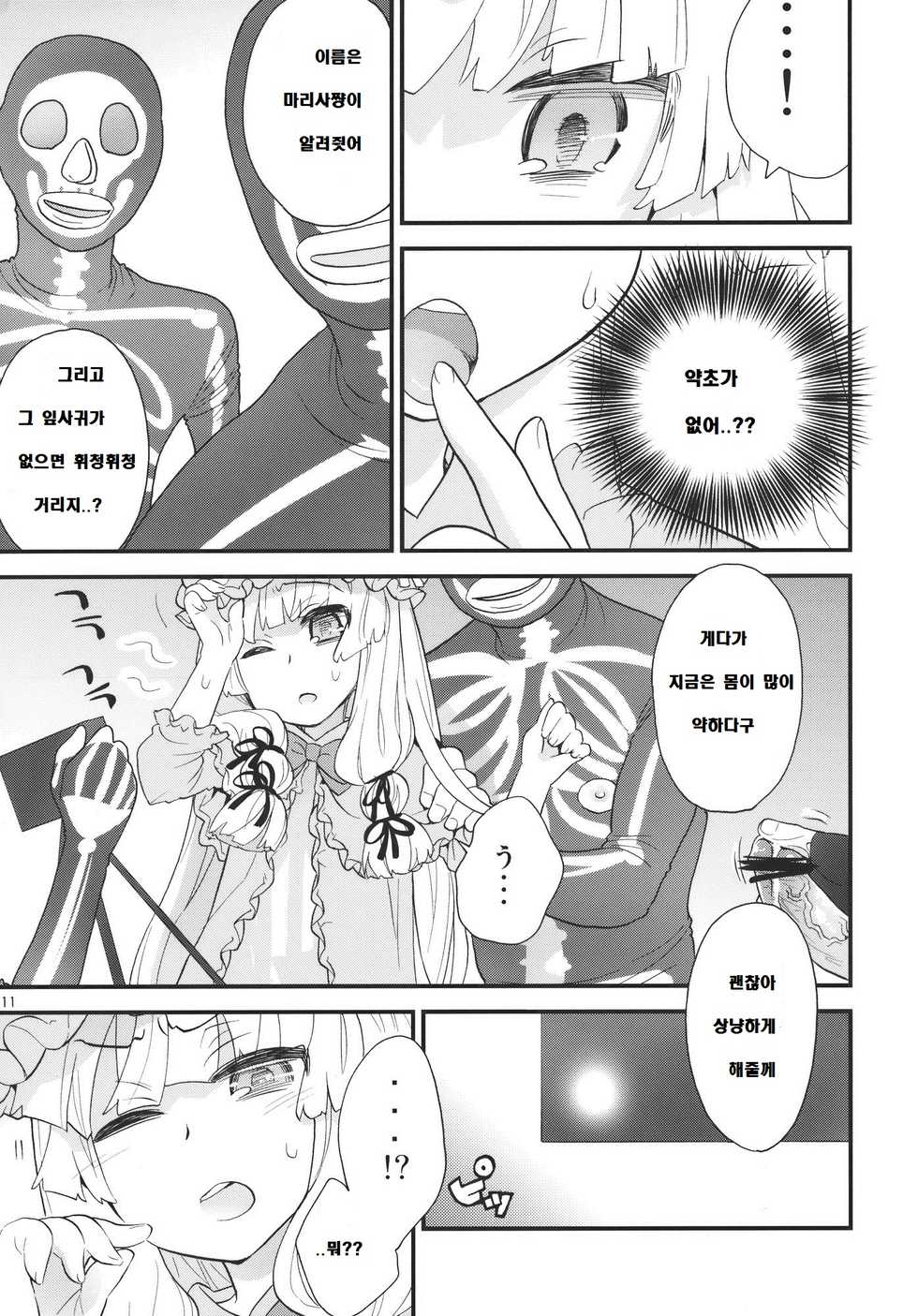 (C78) [Spicia (Kiritomo Koroha)] Mahou no Mori Mokushiroku GENSO-KYO OF THE DEAD (Touhou Project) [Korean] - Page 11