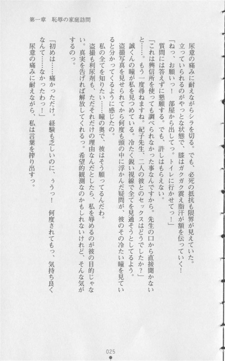 [Rusher Veraku] Onna Kyoushi Noriko Chijoku no Monologue (2D EX Novels 1) - Page 26