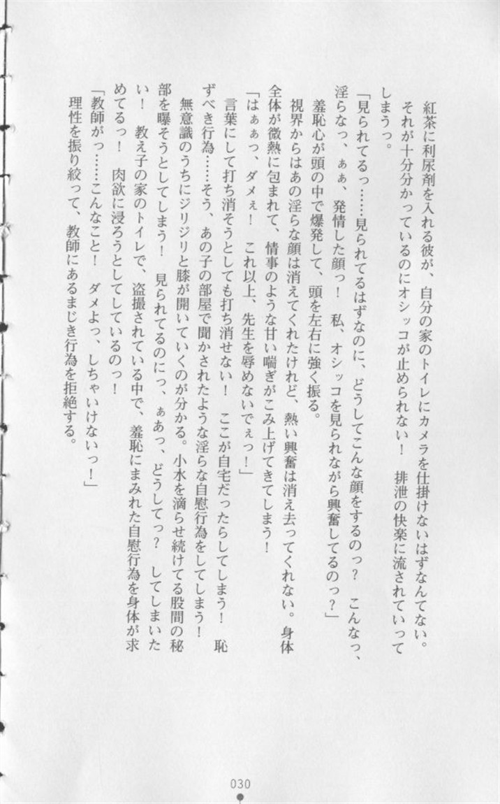 [Rusher Veraku] Onna Kyoushi Noriko Chijoku no Monologue (2D EX Novels 1) - Page 31