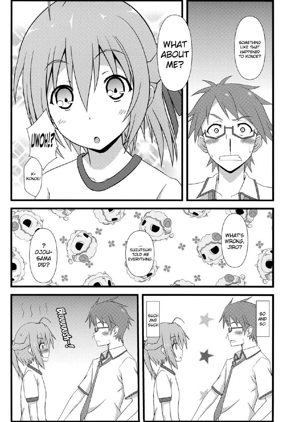 [OTA OFFICE (Mikepon)] Mawakichi! (Mayo Chiki!) [English] {GJustG&BiriBiri&Kalevala} - Page 23