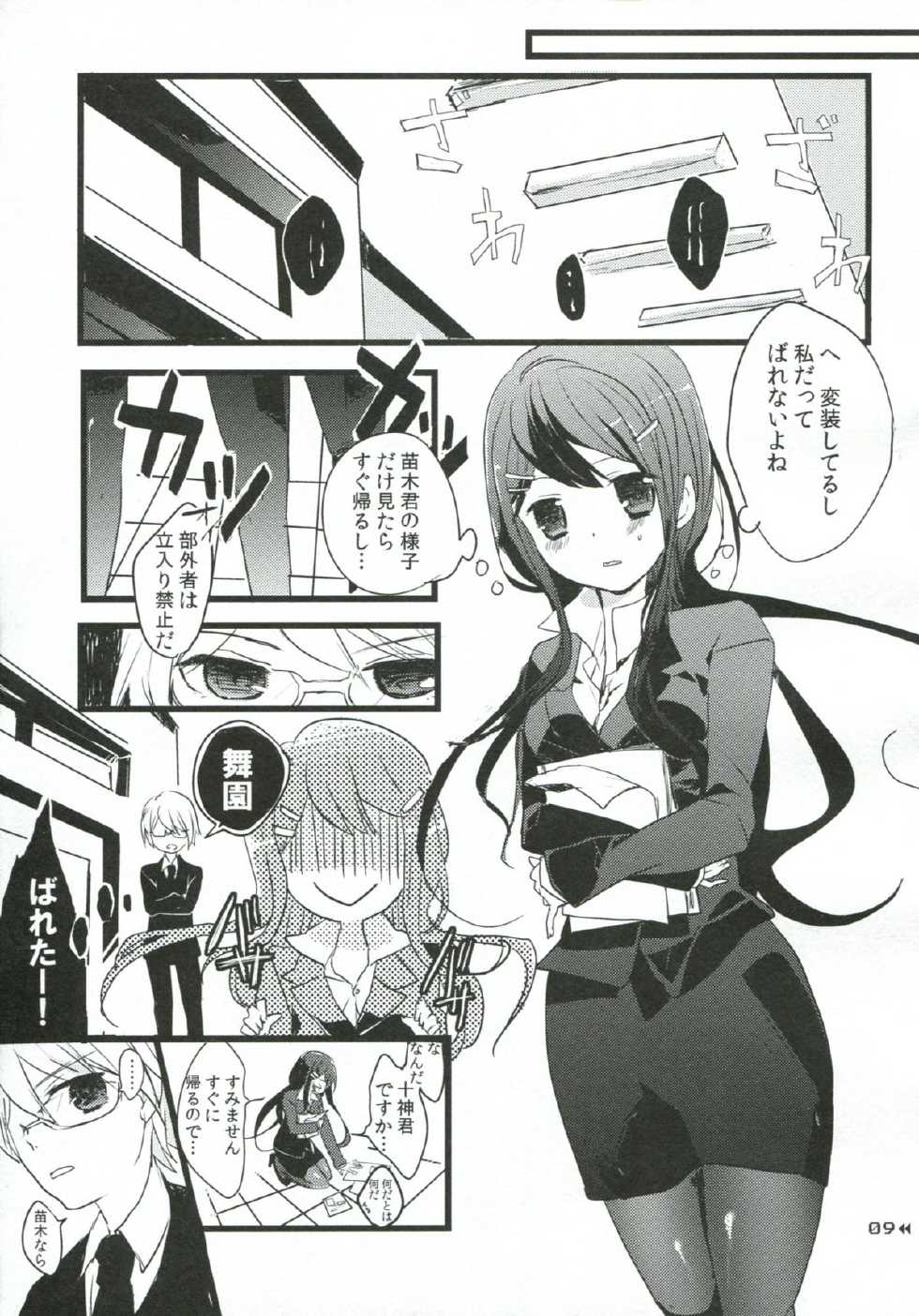 (CCTokyo130) [Jacklake (Koshimura)] Holic Mellow (Danganronpa) - Page 8