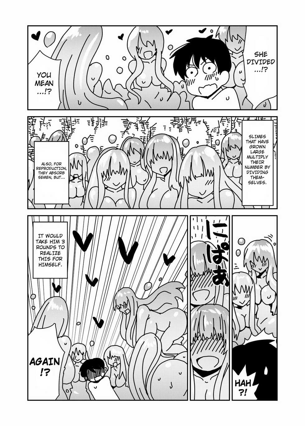 [Hroz] Kyodai na Slime-san no Naka de. | Inside of a Giant Slime [English] [4dawgz + Thetsuuyaku] [Digital] - Page 21